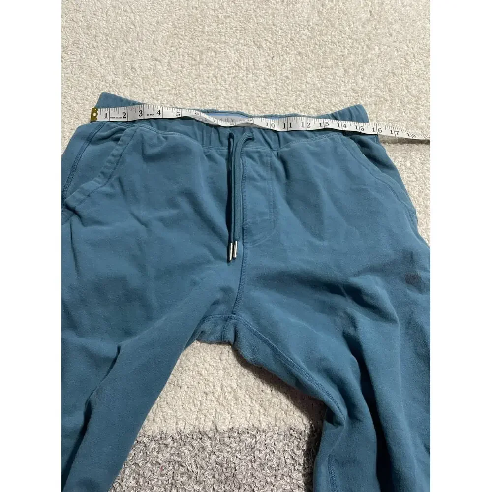 Mack Weldon Sweatpants Lounge Pants Casual Joggers Drawstring Mens Medium Blue